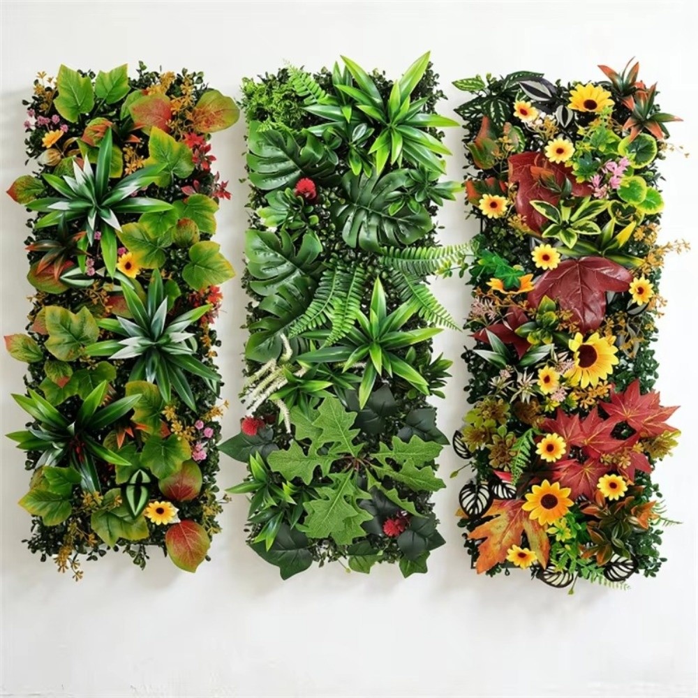 Flower Wall Panel - DIY Artificial Plant Wall Panel Flower