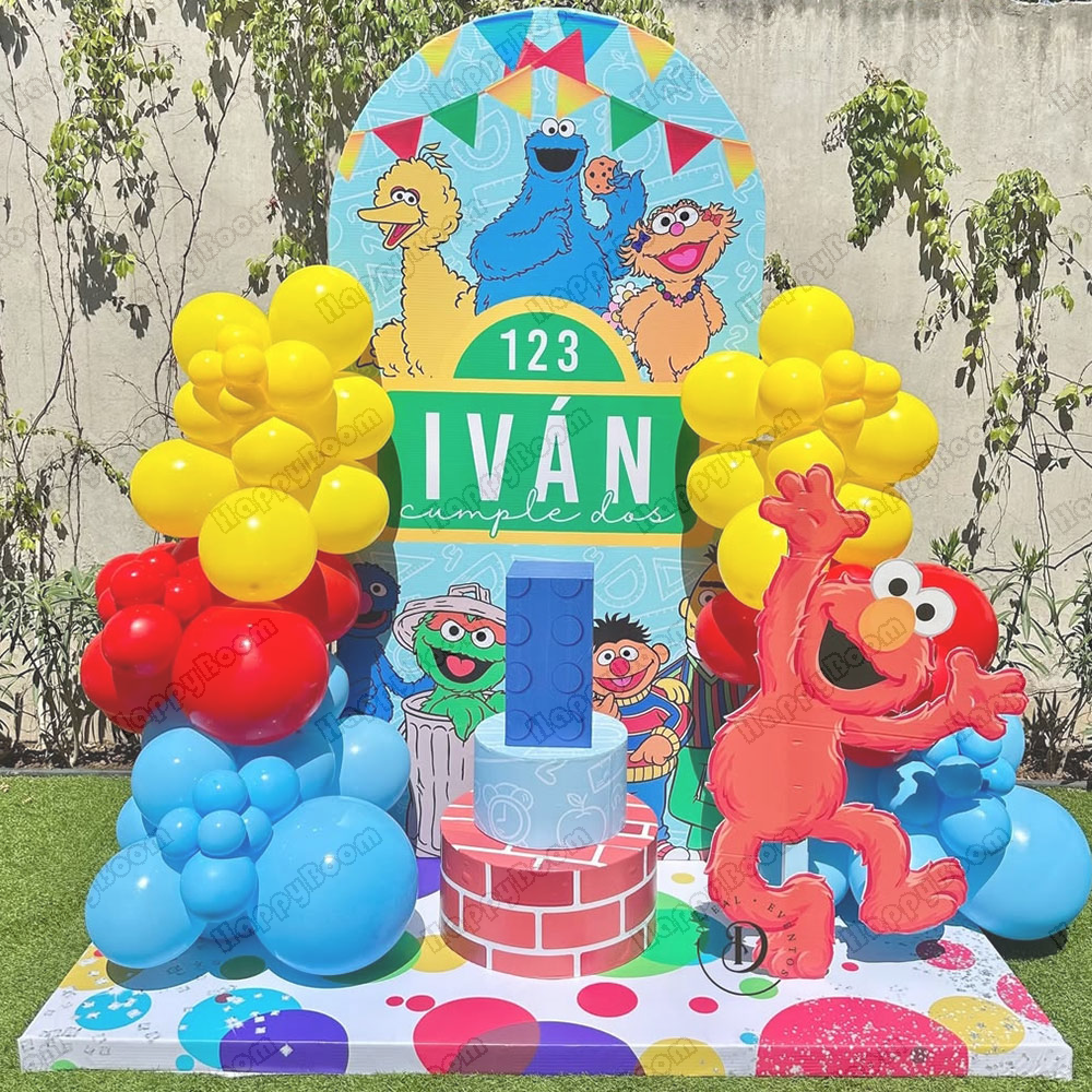 78pcs Sesame Street-themed Bal – Balloon Arch Kit recenzja i cena
