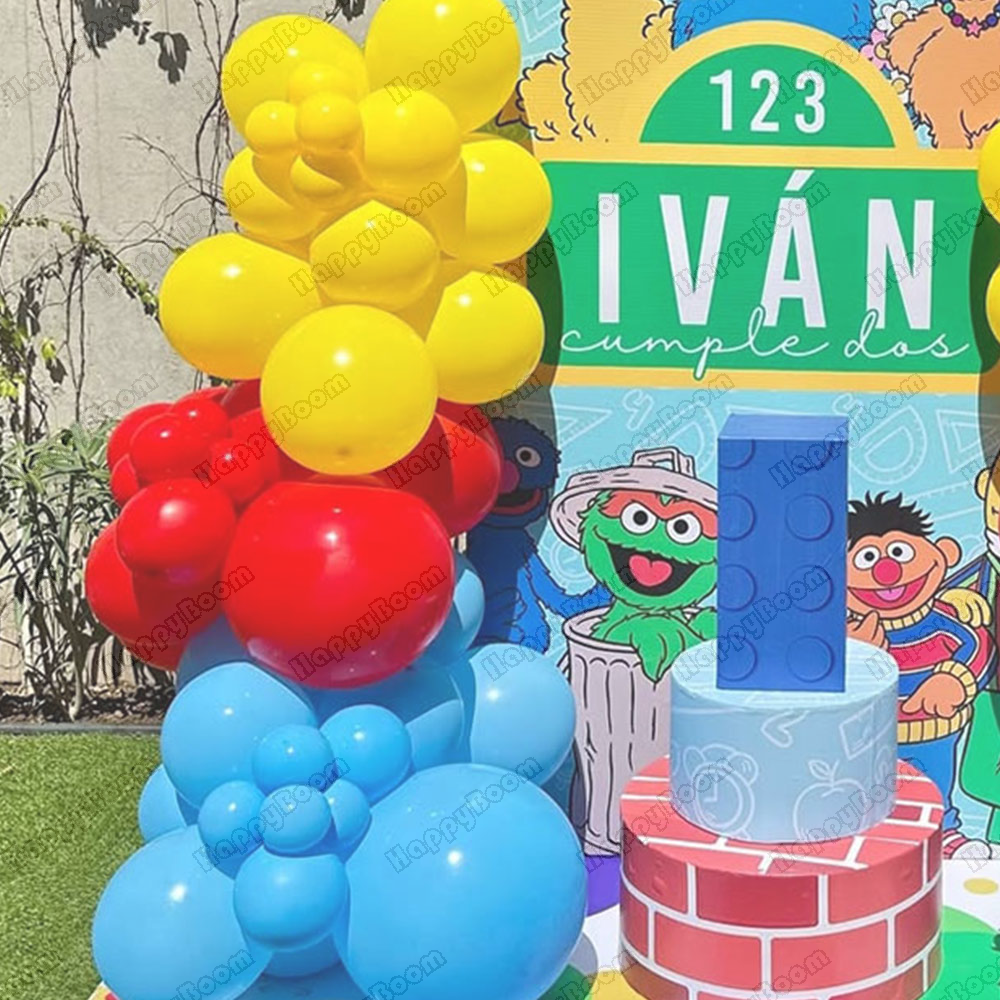 78pcs Sesame Street-themed Bal – Balloon Arch Kit recenzja i cena