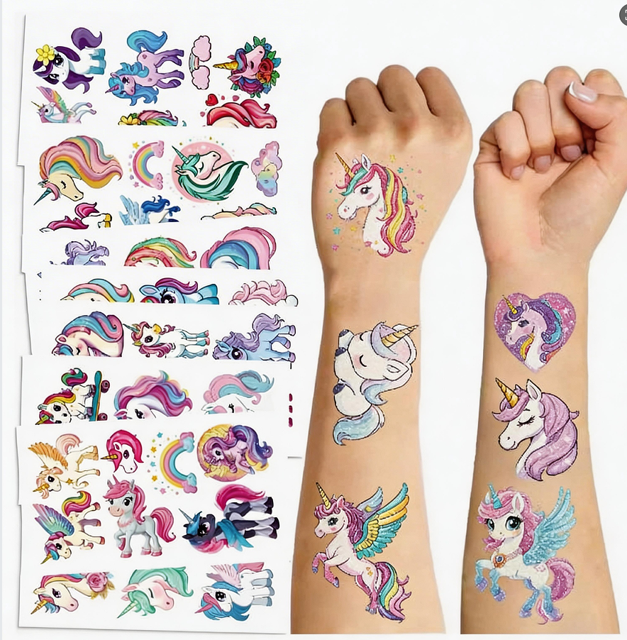 Unicorn Theme Birthday Decorat – Table Cloth Disposable recenzja i cena