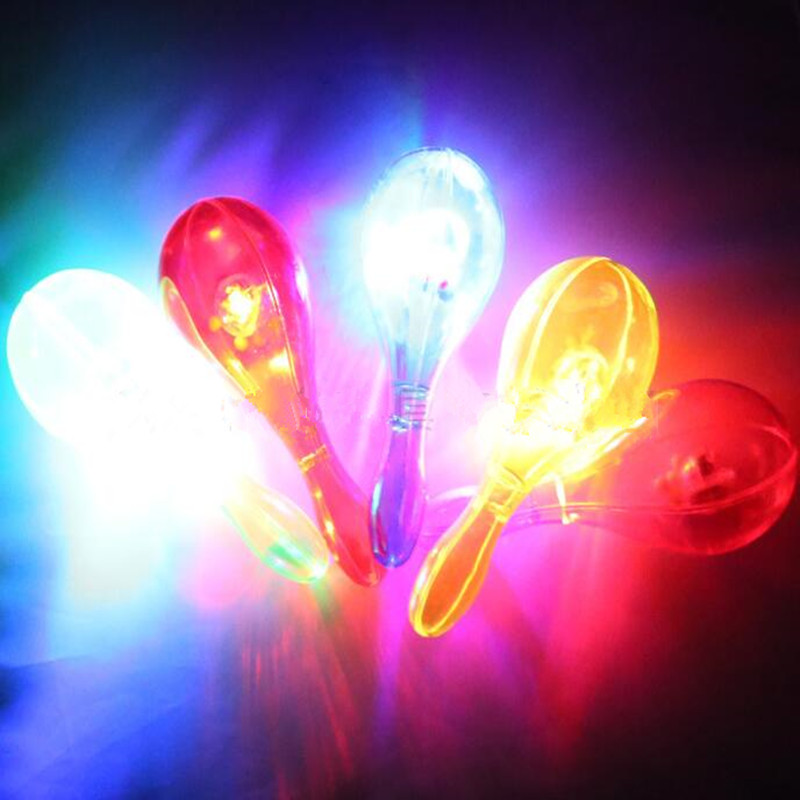 2pcs LED Maracas Flashing Ligh – Cotton Candy Cone recenzja i cena