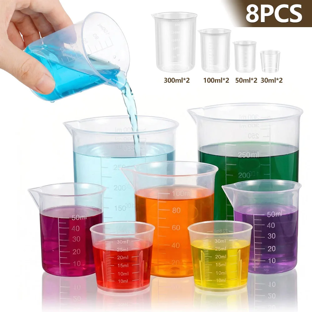 8 Pcs Plastic Measuring Cup Se – Plastic Cup 50Pcs recenzja i cena