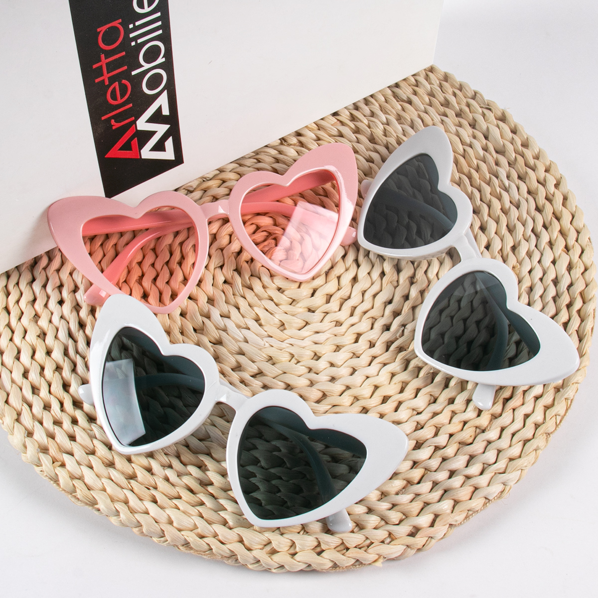 Heart Shaped Sunglasses for Wo – Event Party Shop recenzja i cena