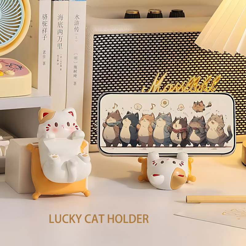 Cute Cartoon Cat Desktop Ornam – Event Support recenzja i cena