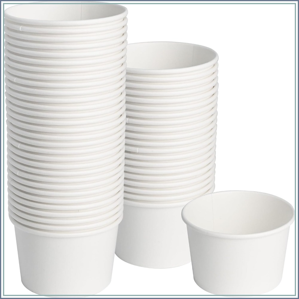 50pcs 8oz Paper Ice Cream Cups – Plastic Cup 50Pcs recenzja i cena