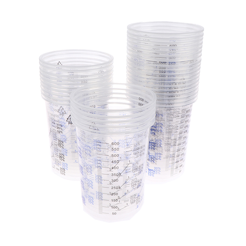 10/50Pcs 600ml Disposable Clea – Plastic Cup 50Pcs recenzja i cena