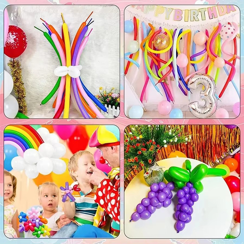 50~200pcs Spiral Balloons Colo – Balloon Pump Hand recenzja i cena