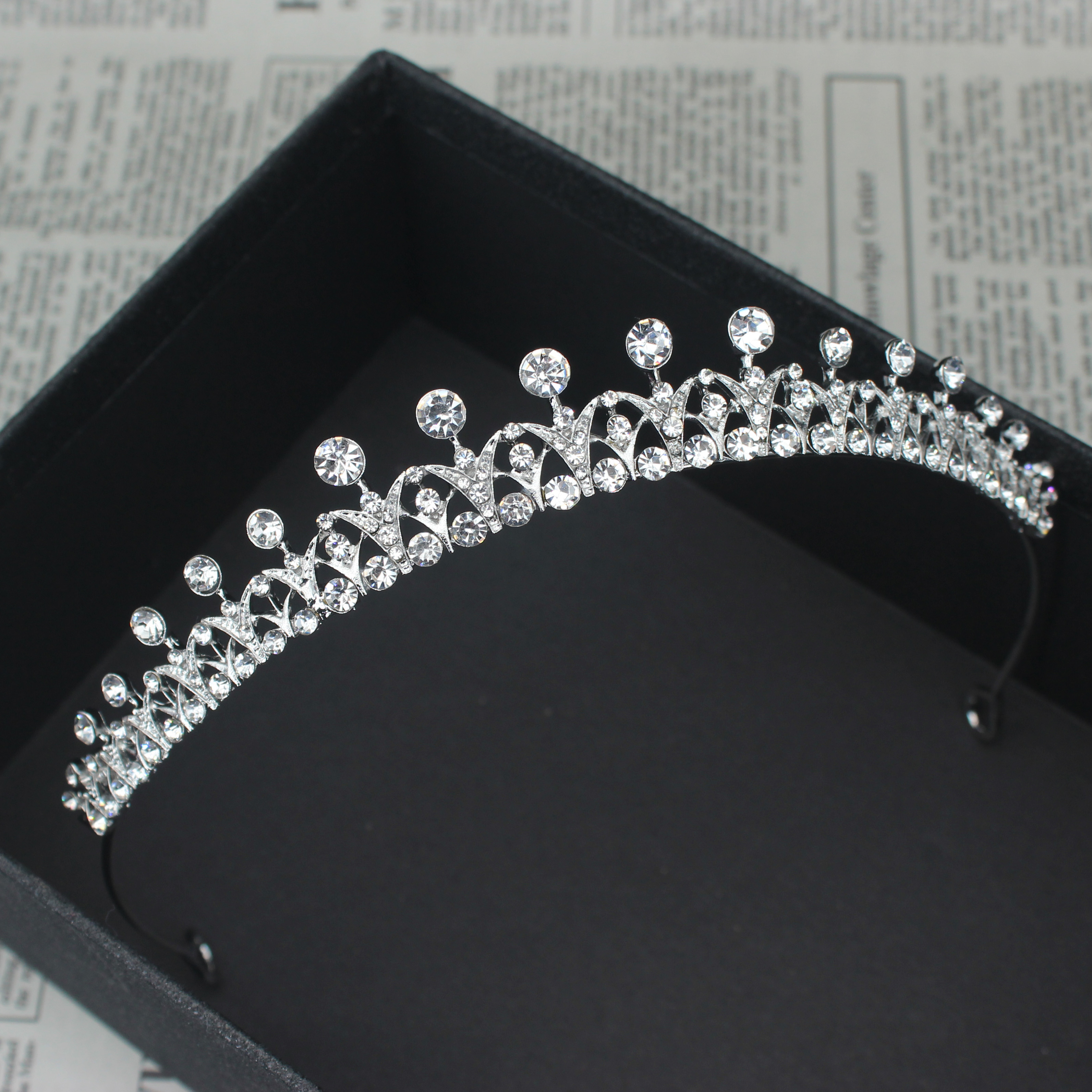 Crystal Wedding Bridal Tiara H – Event Suppliers recenzja i cena
