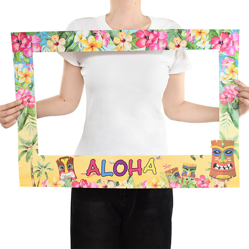 Hawaiian Party Aloha Photo Boo – Photo Booth Frame recenzja i cena