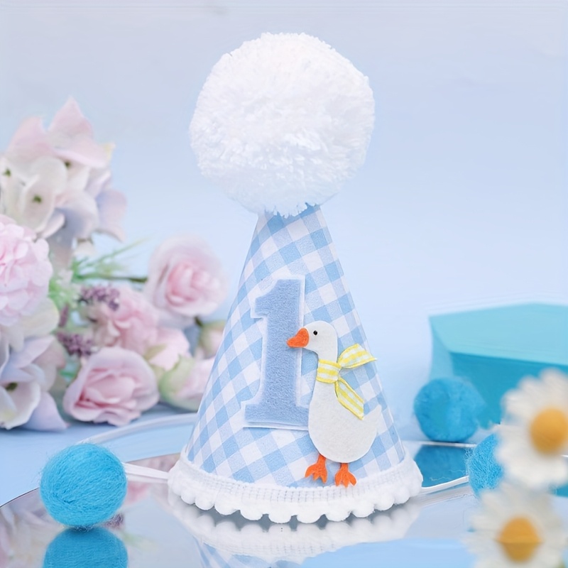 1pc Adorable Goose Birthday Ha – Party Hat Cone recenzja i cena