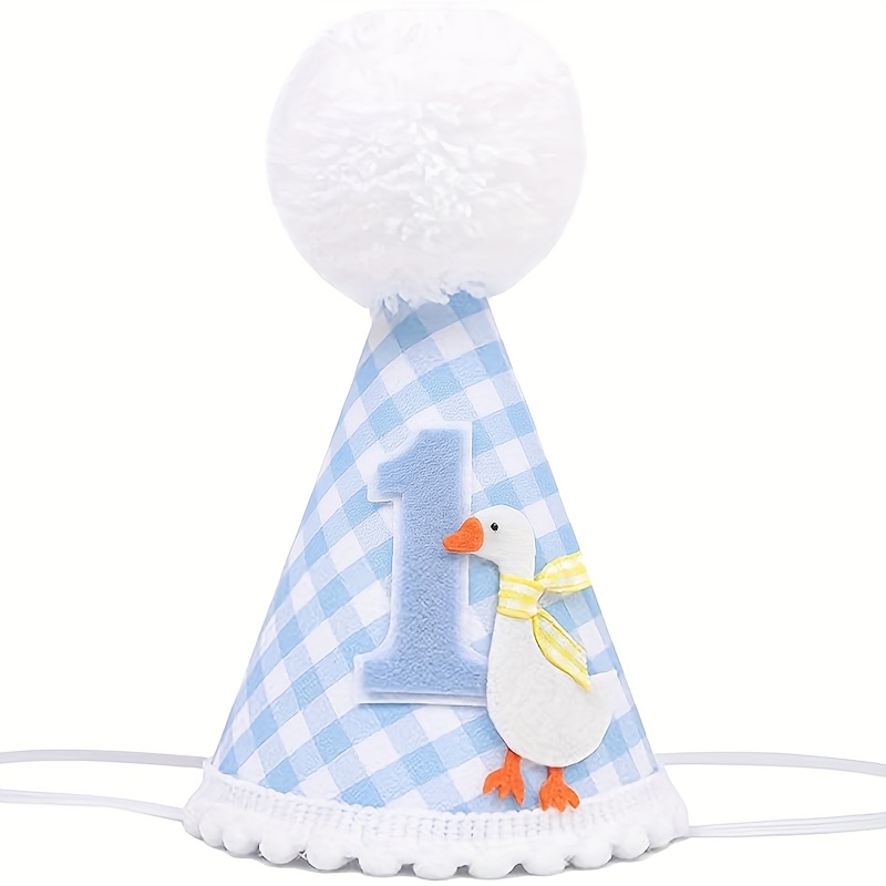 1pc Adorable Goose Birthday Ha – Party Hat Cone recenzja i cena