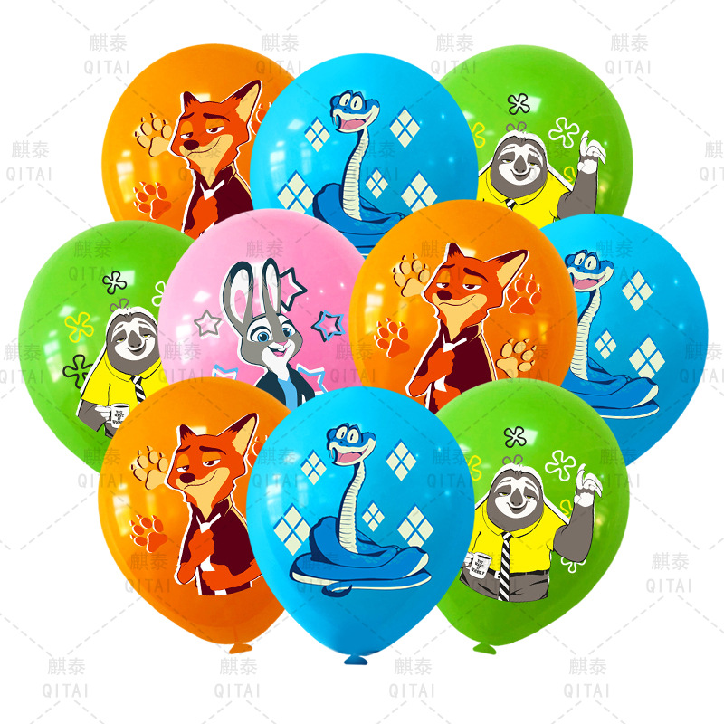New Zootopia Balloons Wild Ani – Supply Event recenzja i cena