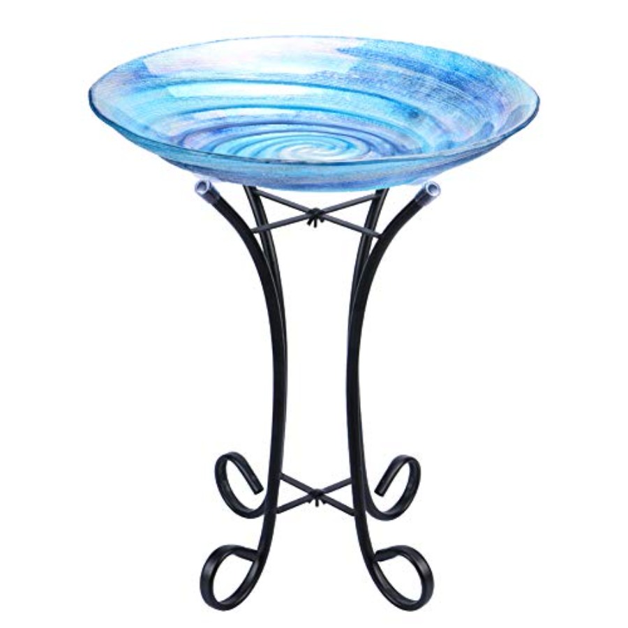 MUMTOP Outdoor Glass Birdbath  – Event Support recenzja i cena