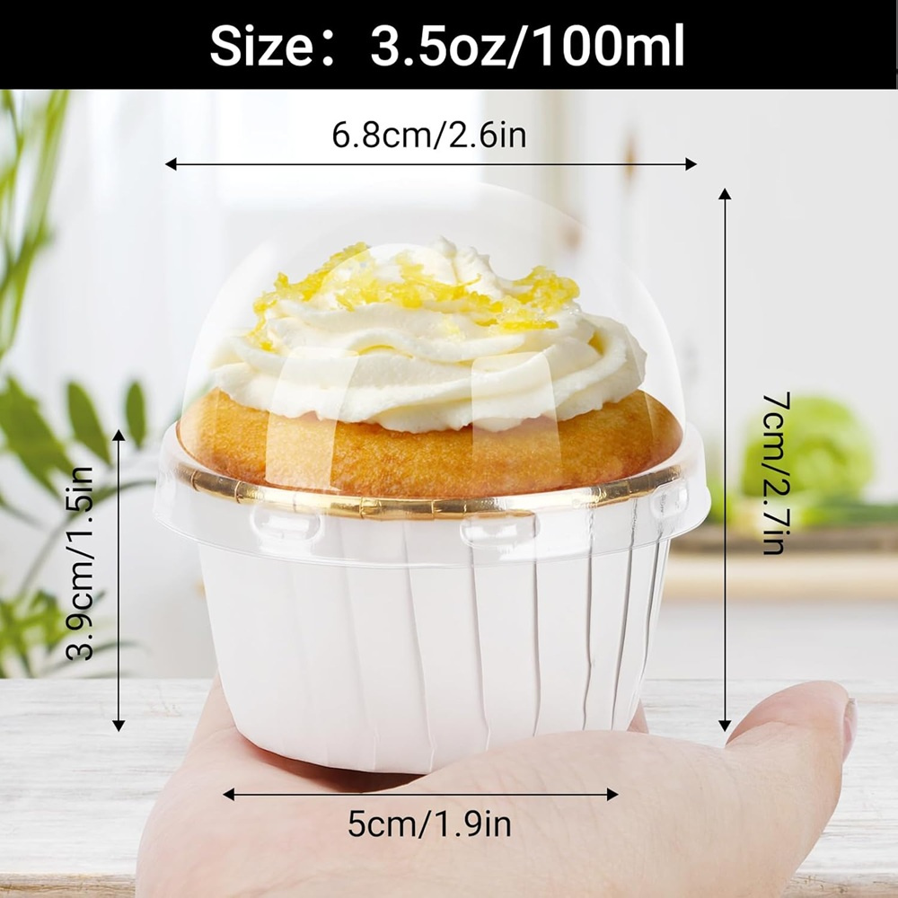 50 pcs Muffins Cup Paper Cupca – Plastic Cup 50Pcs recenzja i cena