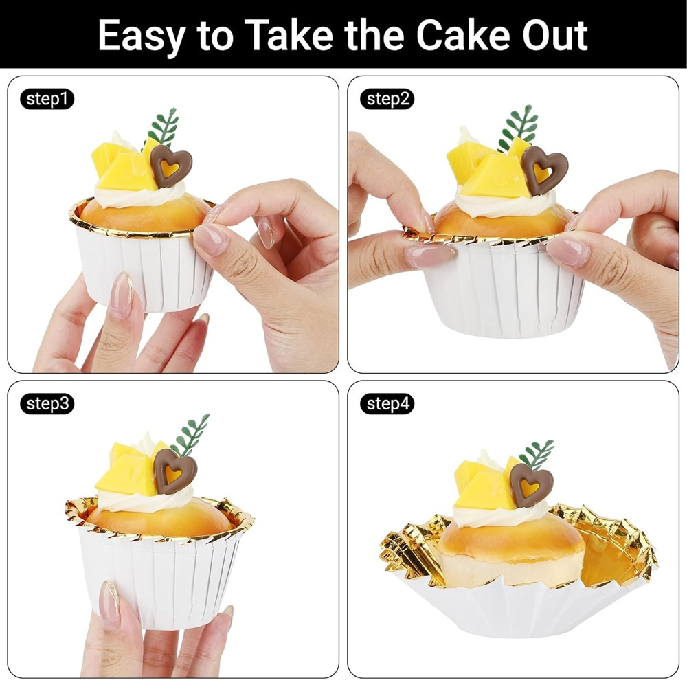 50 pcs Muffins Cup Paper Cupca – Plastic Cup 50Pcs recenzja i cena