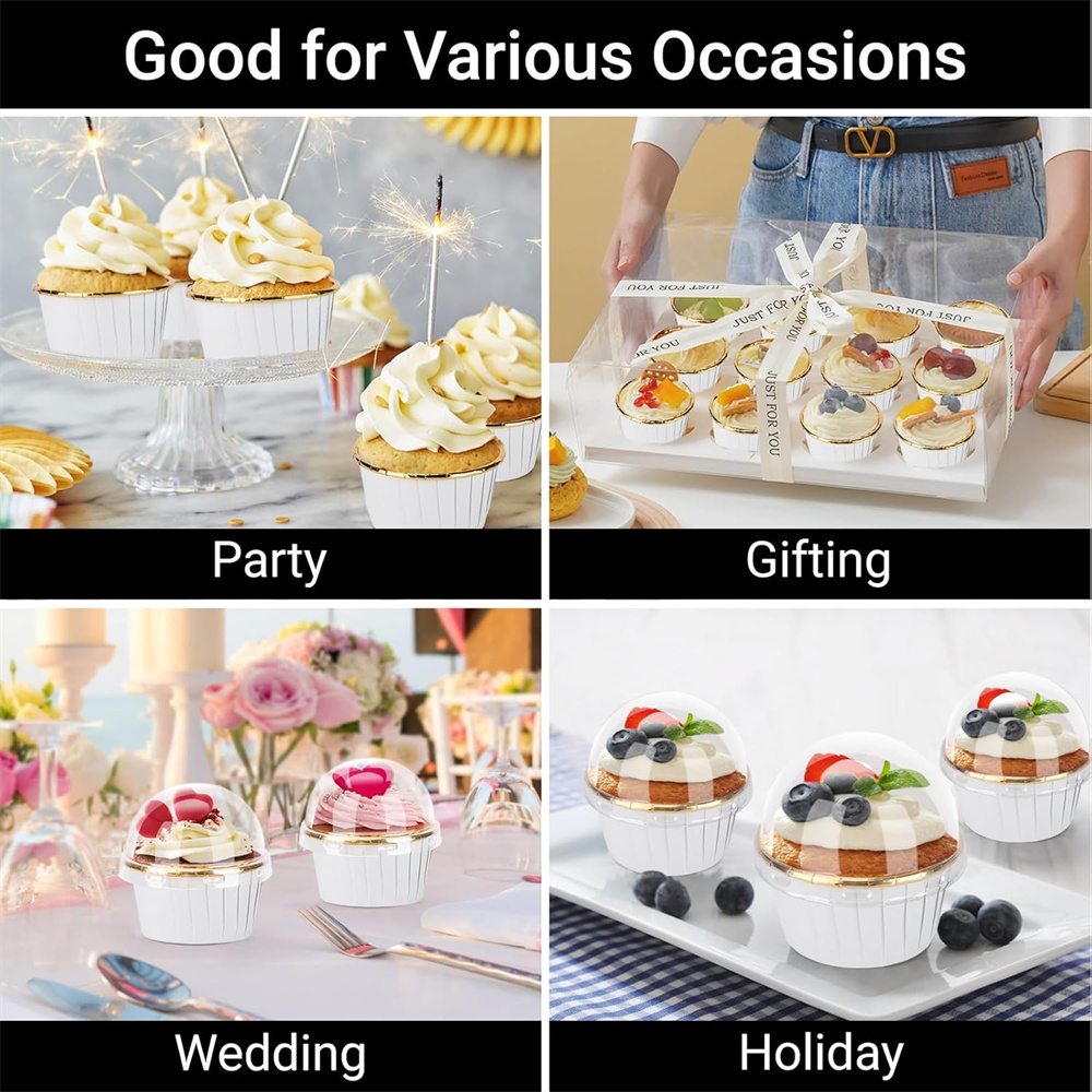 50 pcs Muffins Cup Paper Cupca – Plastic Cup 50Pcs recenzja i cena