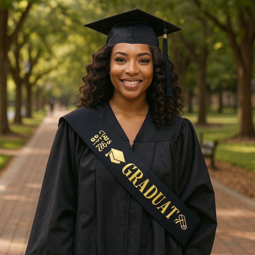 Class of 2026 2026 Graduation  – Birthday Sash Glitter recenzja i cena