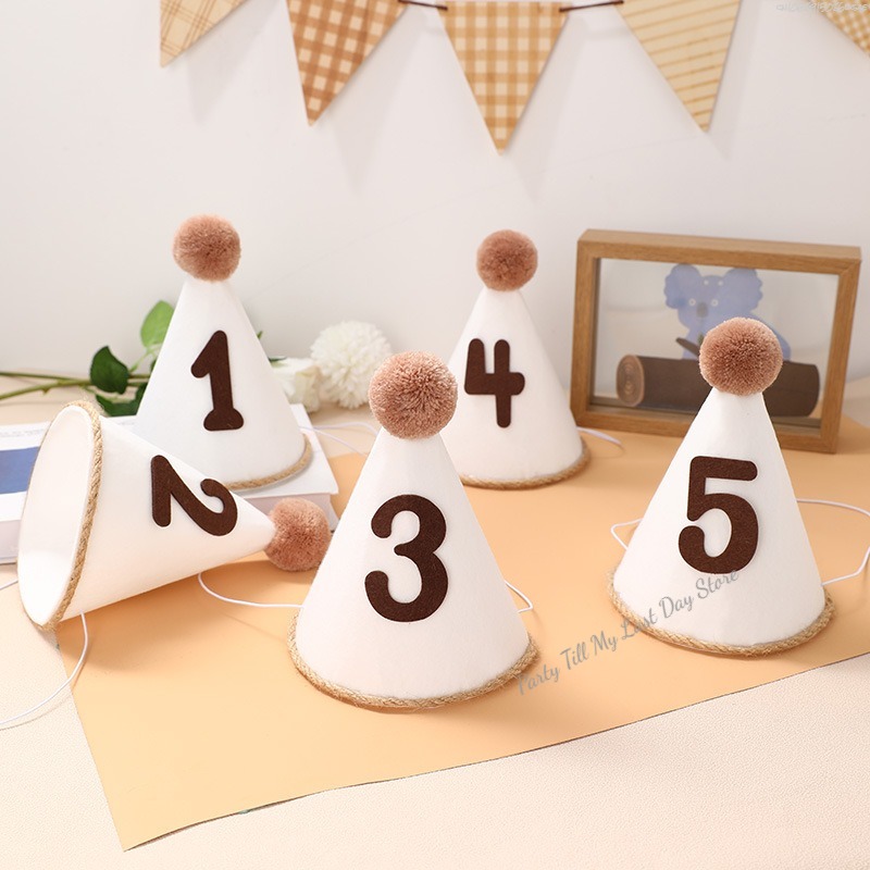 1Pc INS Kids Birthday Hat Non- – Party Hat Cone recenzja i cena