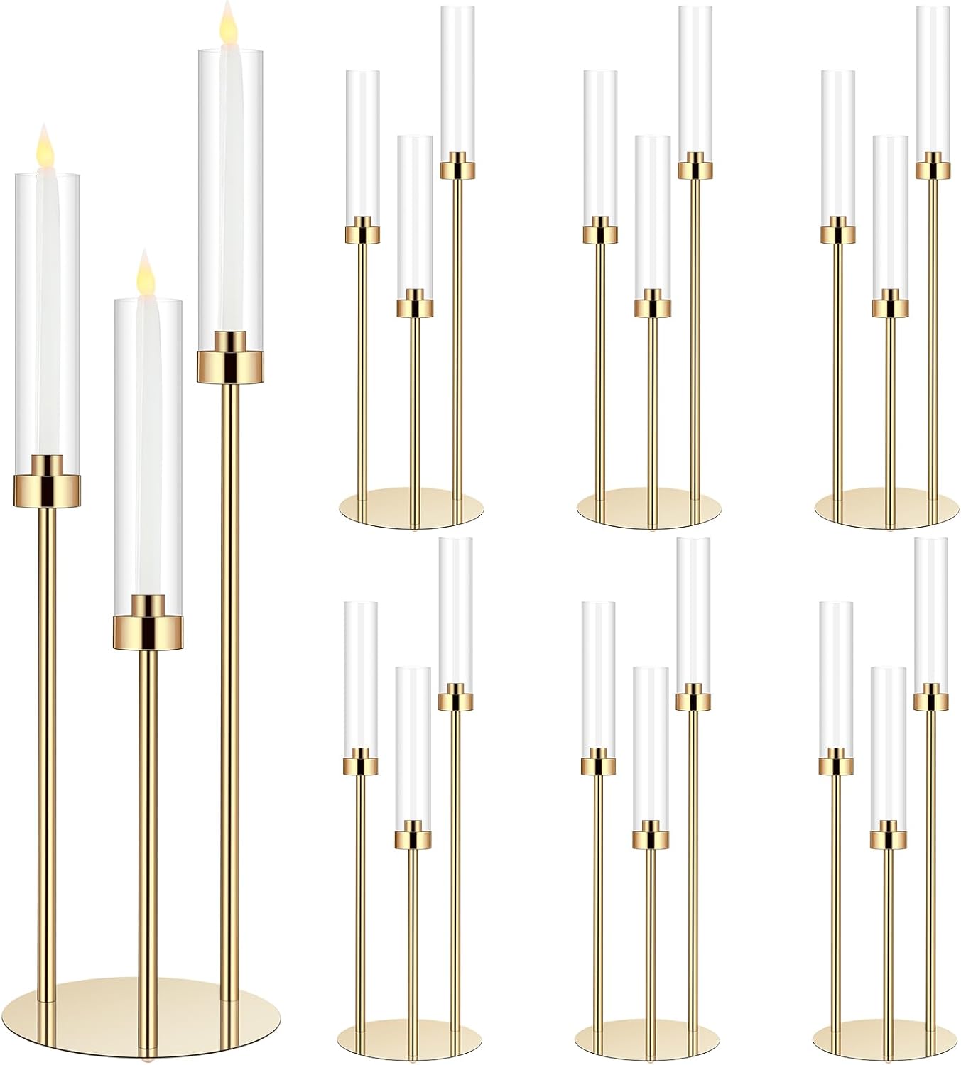 1 Set Acrylic Candelabra Cente – Centerpiece Stick recenzja i cena