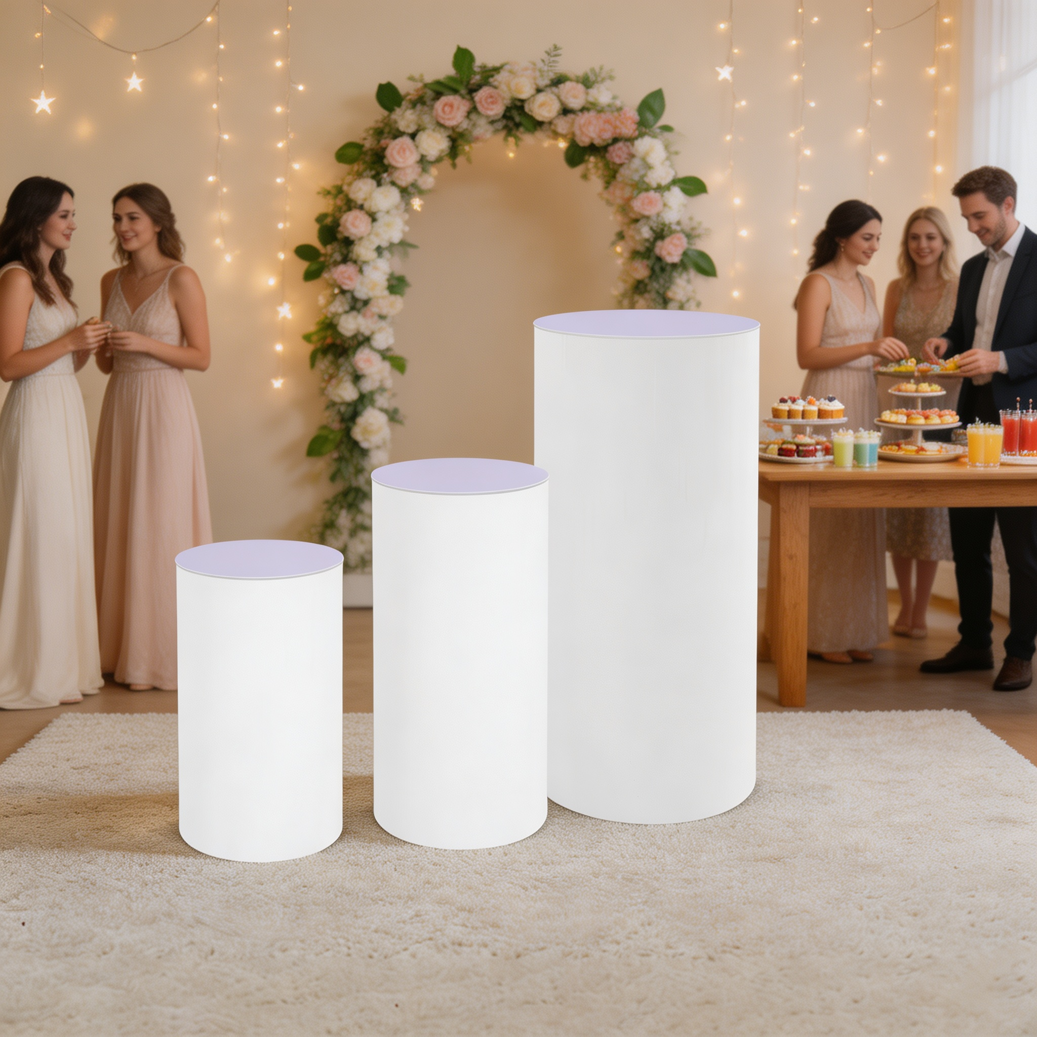 Pedestal Display Stand Cylinde – Event Launch Party recenzja i cena