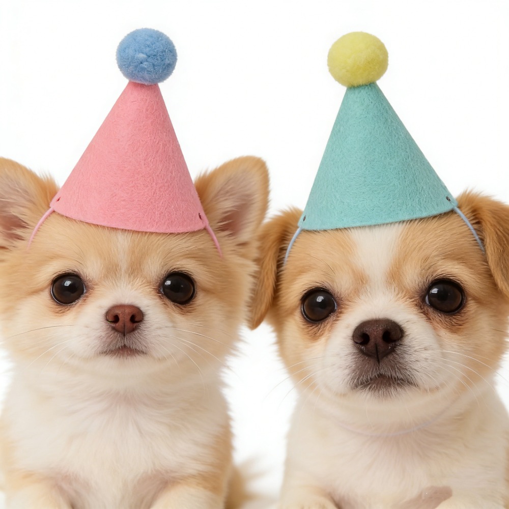 3/6pcs Pet Party Hat Colorful  – Party Hat Cone recenzja i cena