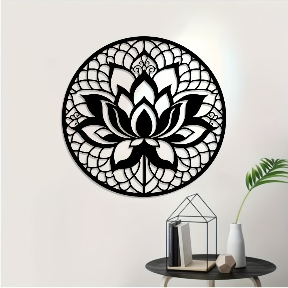 Lumiho Metal Wall Art Lotus Fl – Flower Wall Panel recenzja i cena