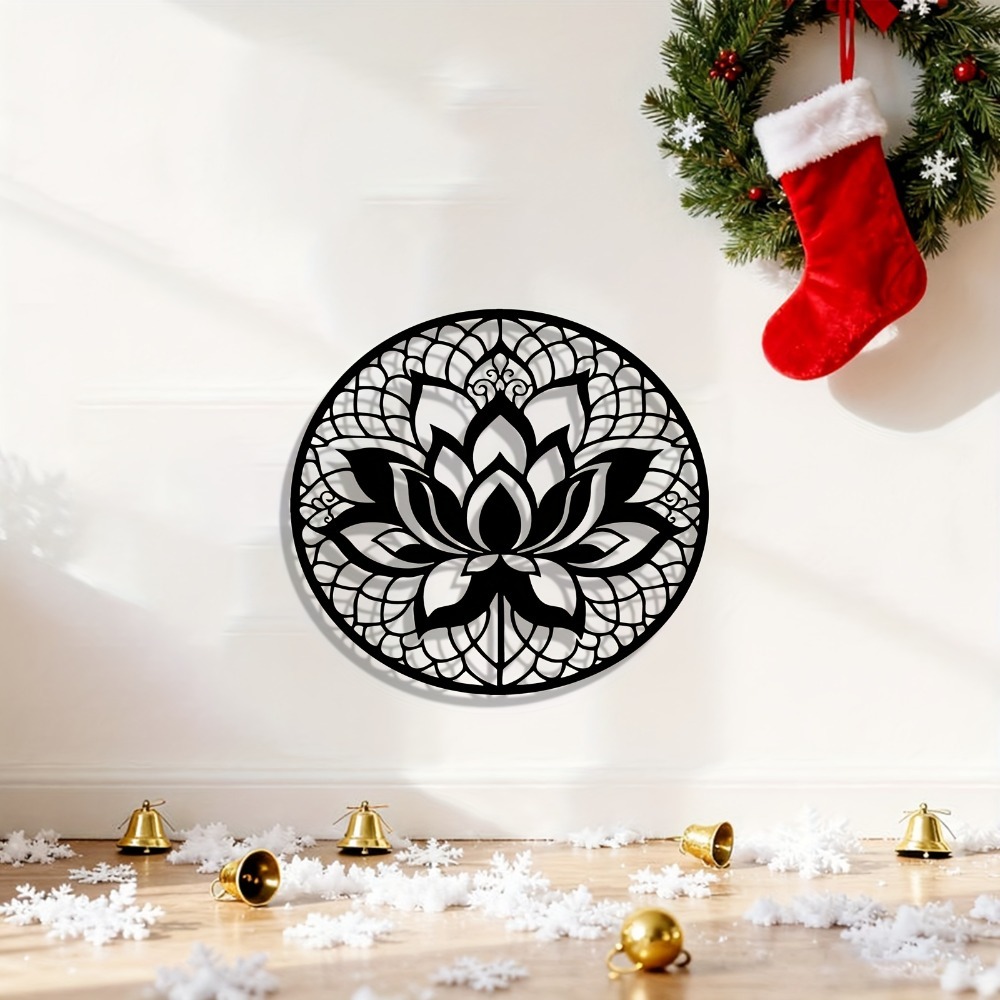 Lumiho Metal Wall Art Lotus Fl – Flower Wall Panel recenzja i cena