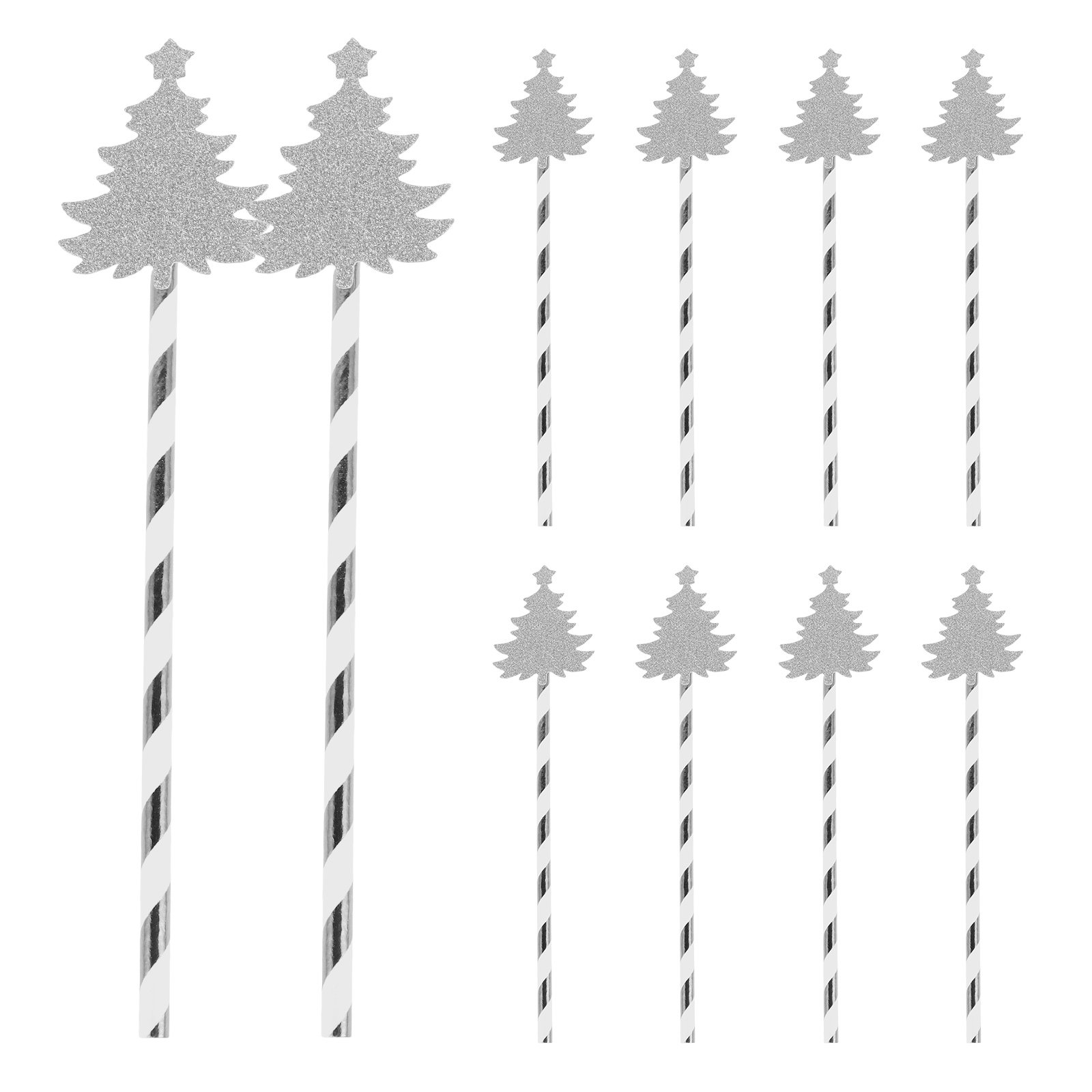 25Pcs Christmas Tree Design Pa – Paper Straw Color recenzja i cena