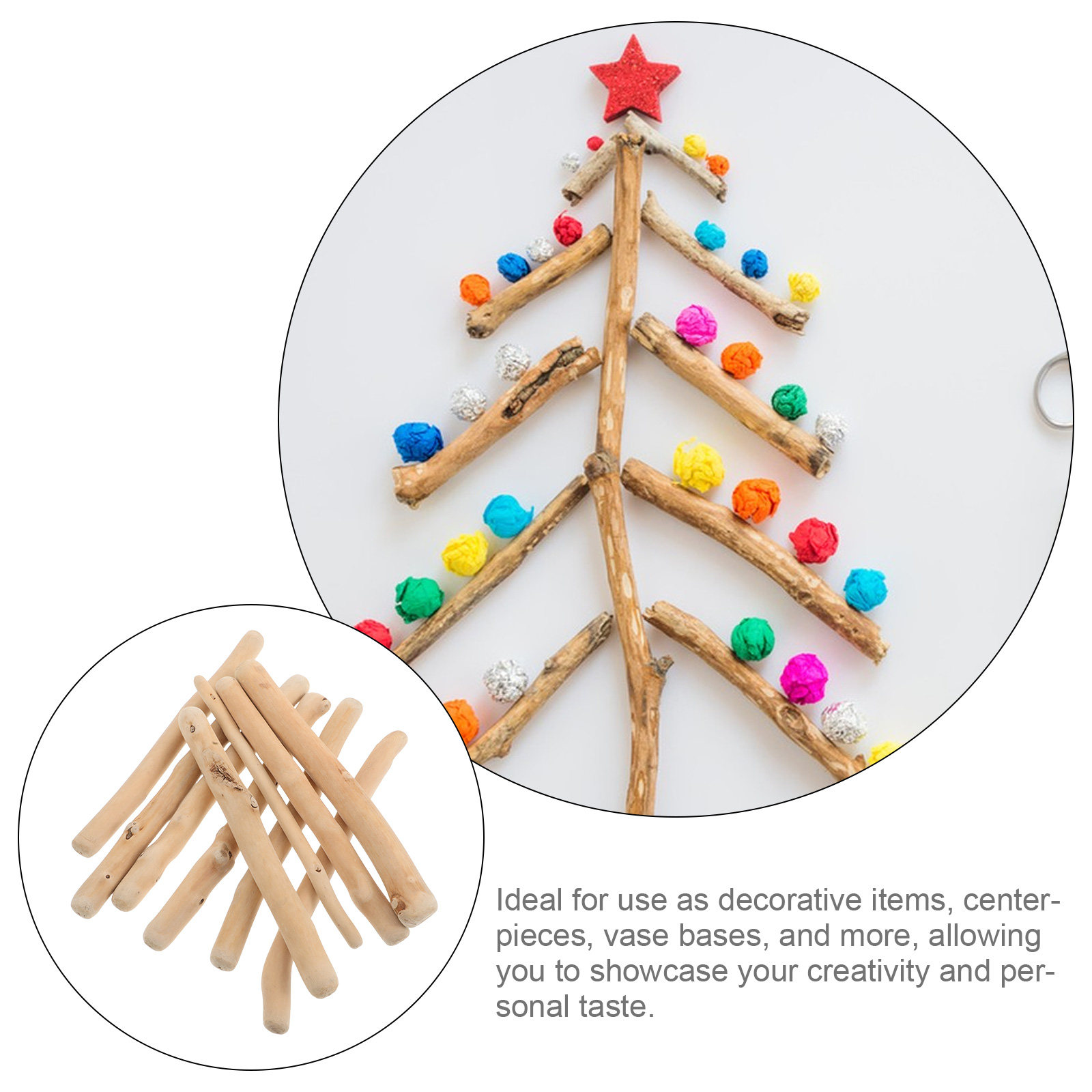 1 Bag Driftwood Decorative Bra – Centerpiece Stick recenzja i cena
