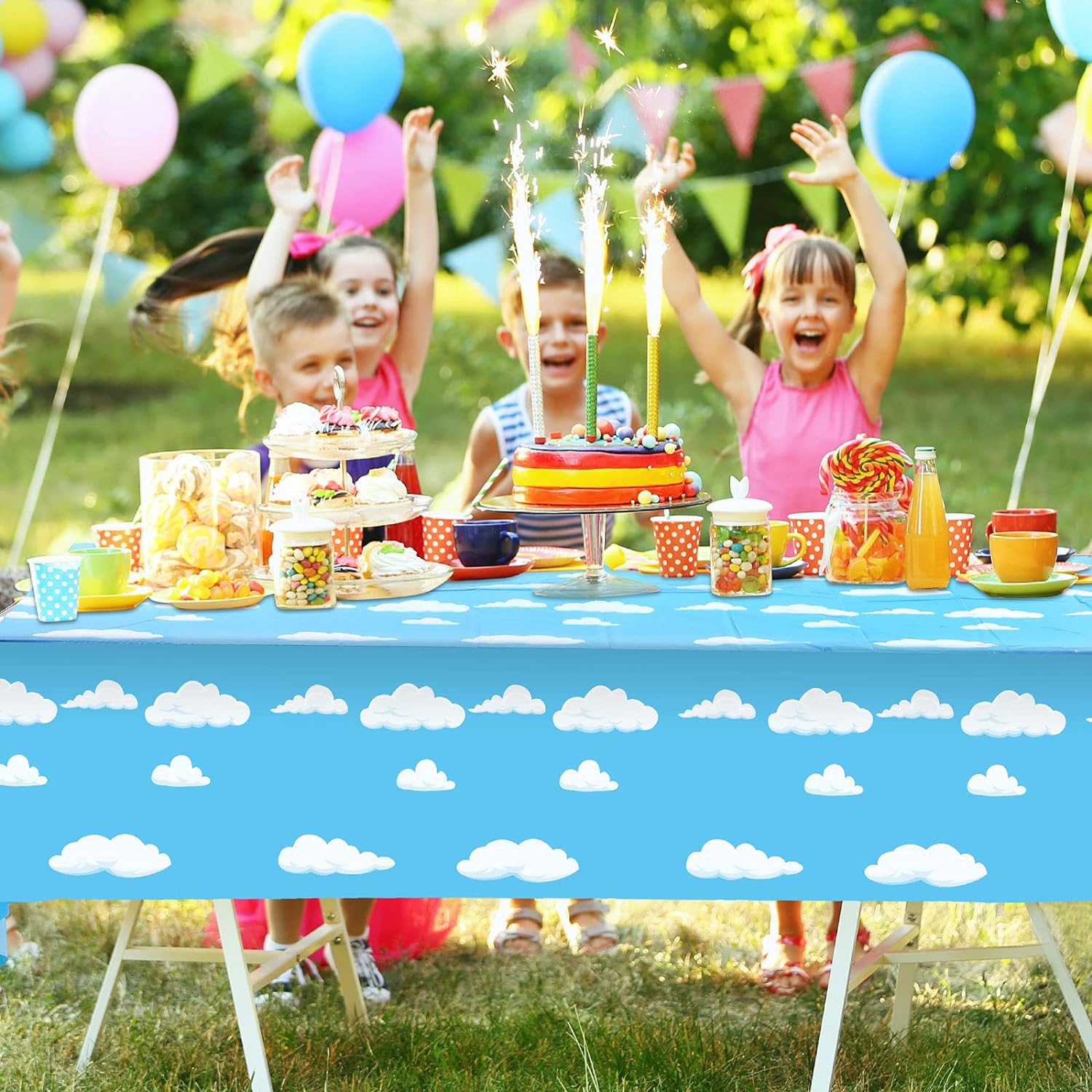 Toyss Inspired Birthday Party  – Table Cloth Disposable recenzja i cena