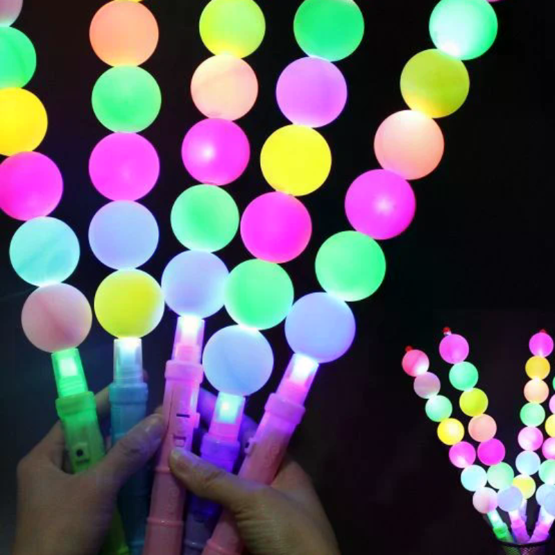 Colorful LED Glow Sugar Gourd  – Cotton Candy Cone recenzja i cena