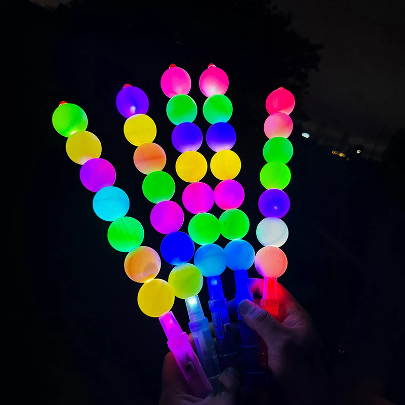 Colorful LED Glow Sugar Gourd  – Cotton Candy Cone recenzja i cena
