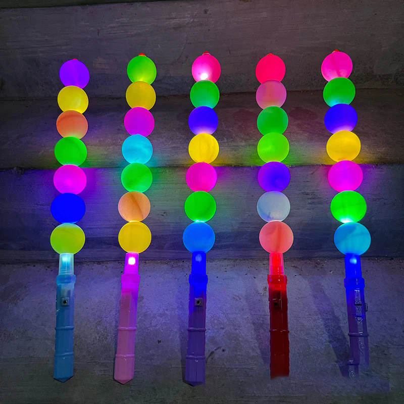 Colorful LED Glow Sugar Gourd  – Cotton Candy Cone recenzja i cena