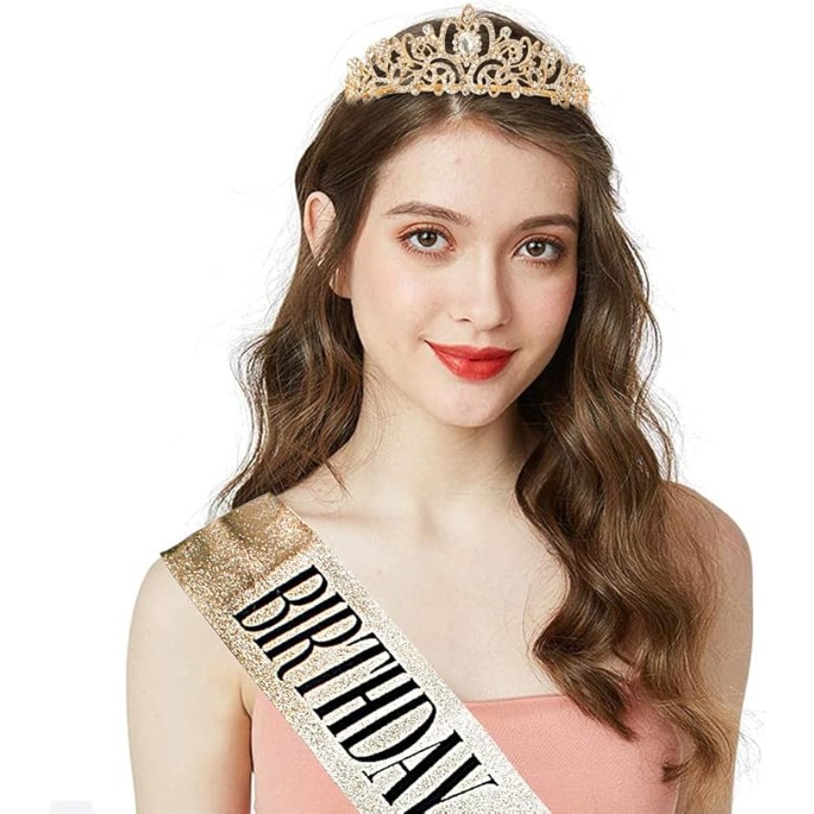 Birthday Queen Sash & Rhinesto – Birthday Sash Glitter recenzja i cena