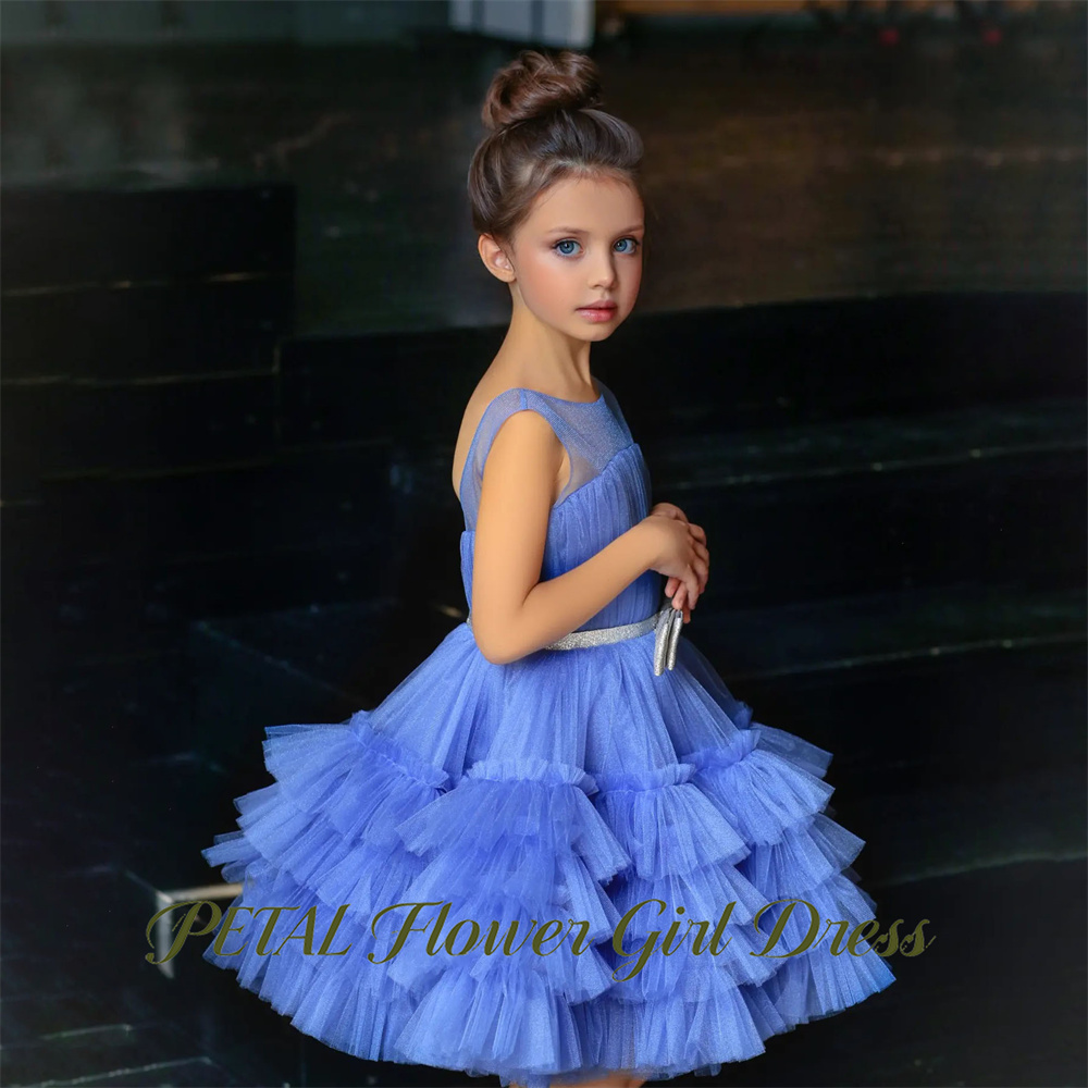 Petal Blue Sleeveless Children – Birthday Sash Glitter recenzja i cena