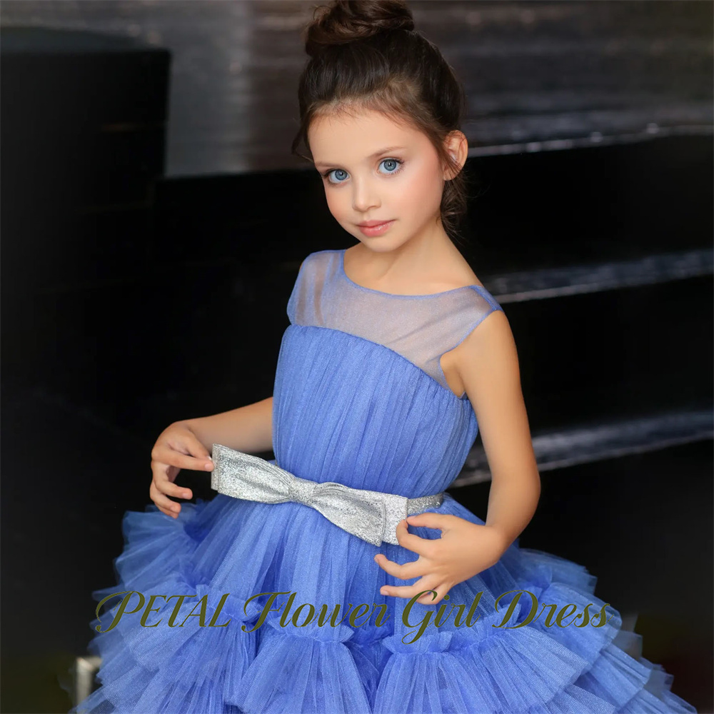 Petal Blue Sleeveless Children – Birthday Sash Glitter recenzja i cena