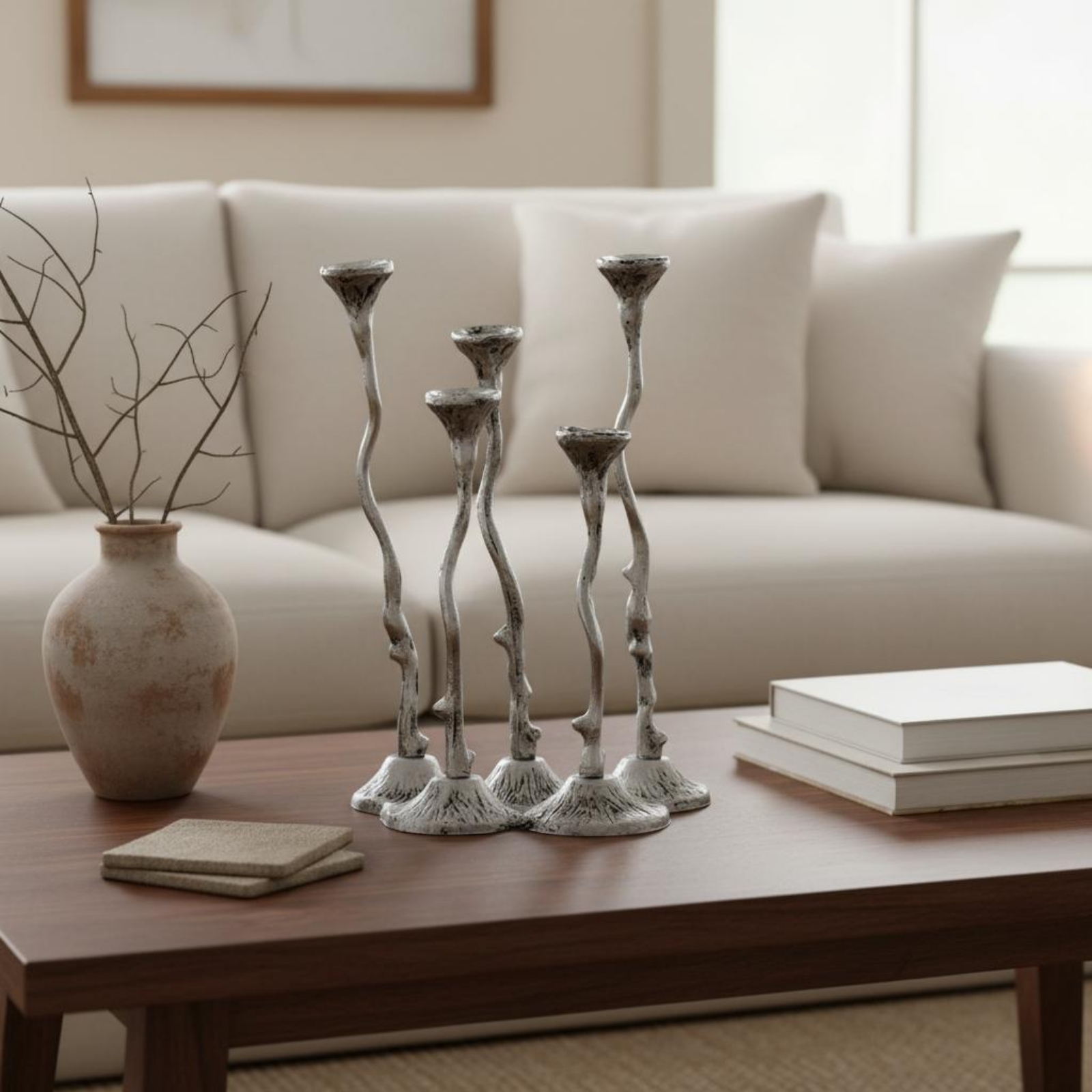 Cast Aluminum Candle Holder De – Centerpiece Stick recenzja i cena