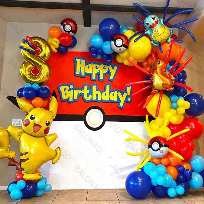 84pcs Pikachu Party Balloons G – Balloon Arch Kit recenzja i cena