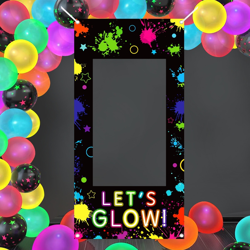 Let‘s Glow Photo Booth Frame N – Let'S Party Event Supply recenzja i cena