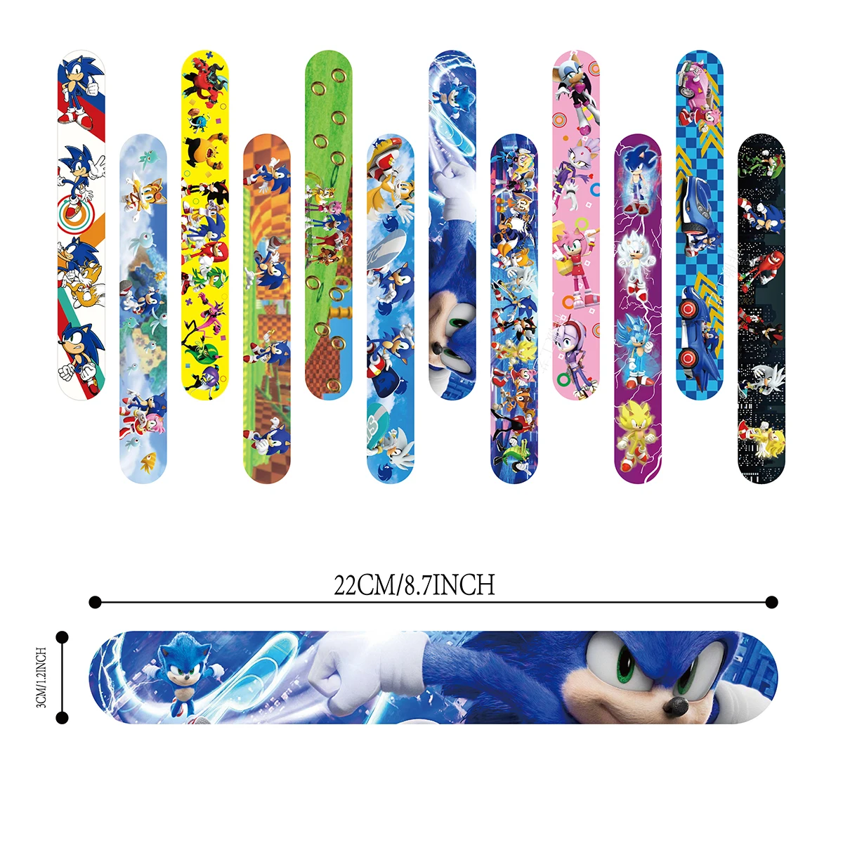 12/24/36pcs Sonic Slap Bracele – Event Suppliers recenzja i cena