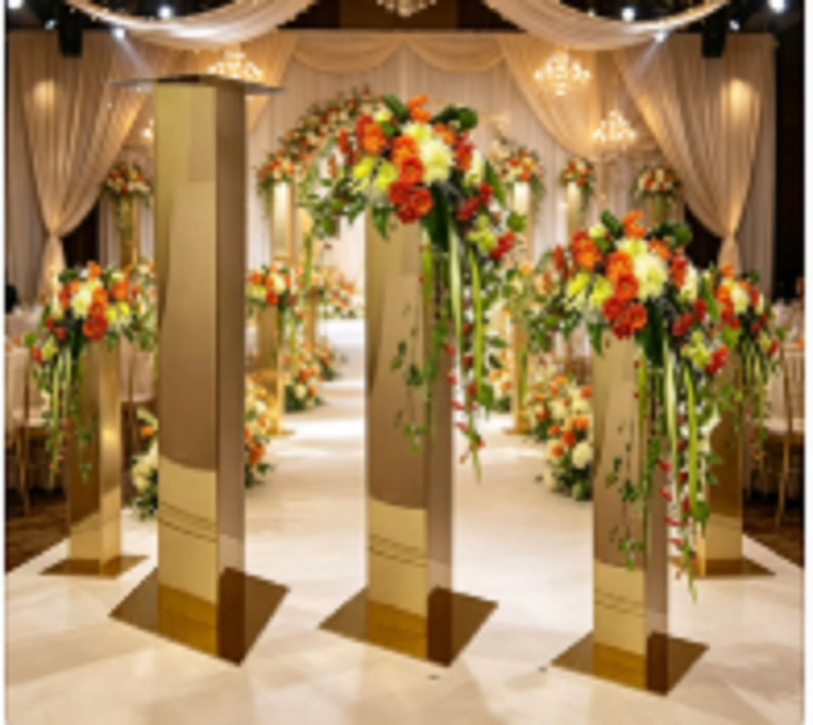 Metal Vase And Stainless Steel – Party Event Supply Store recenzja i cena