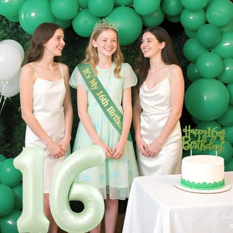 Birthday Decorations for Girls – Birthday Sash Glitter recenzja i cena