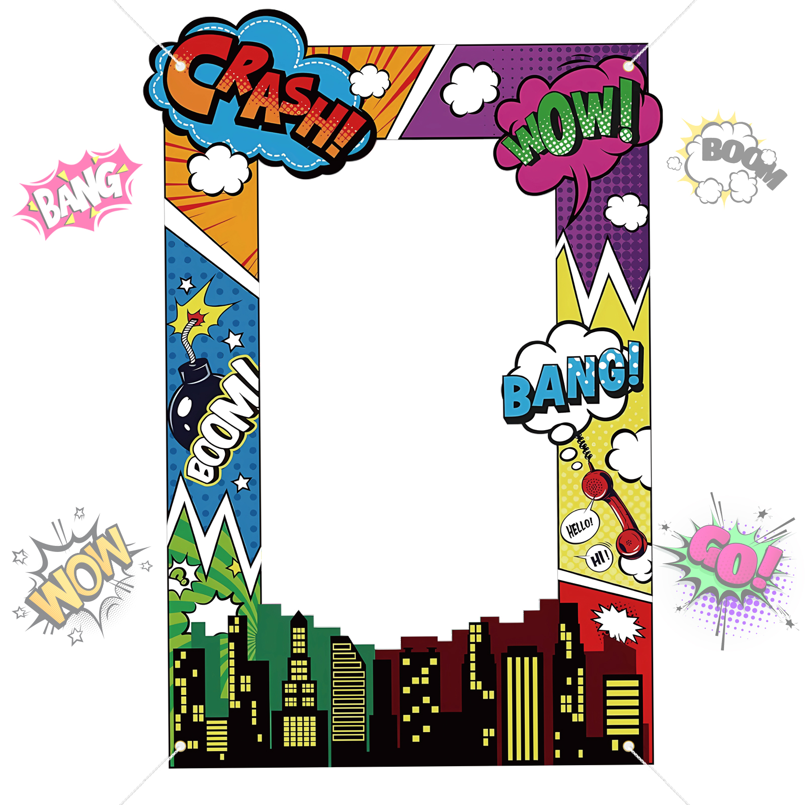 Super Hero Photo Prop Hero Bir – Photo Booth Frame recenzja i cena
