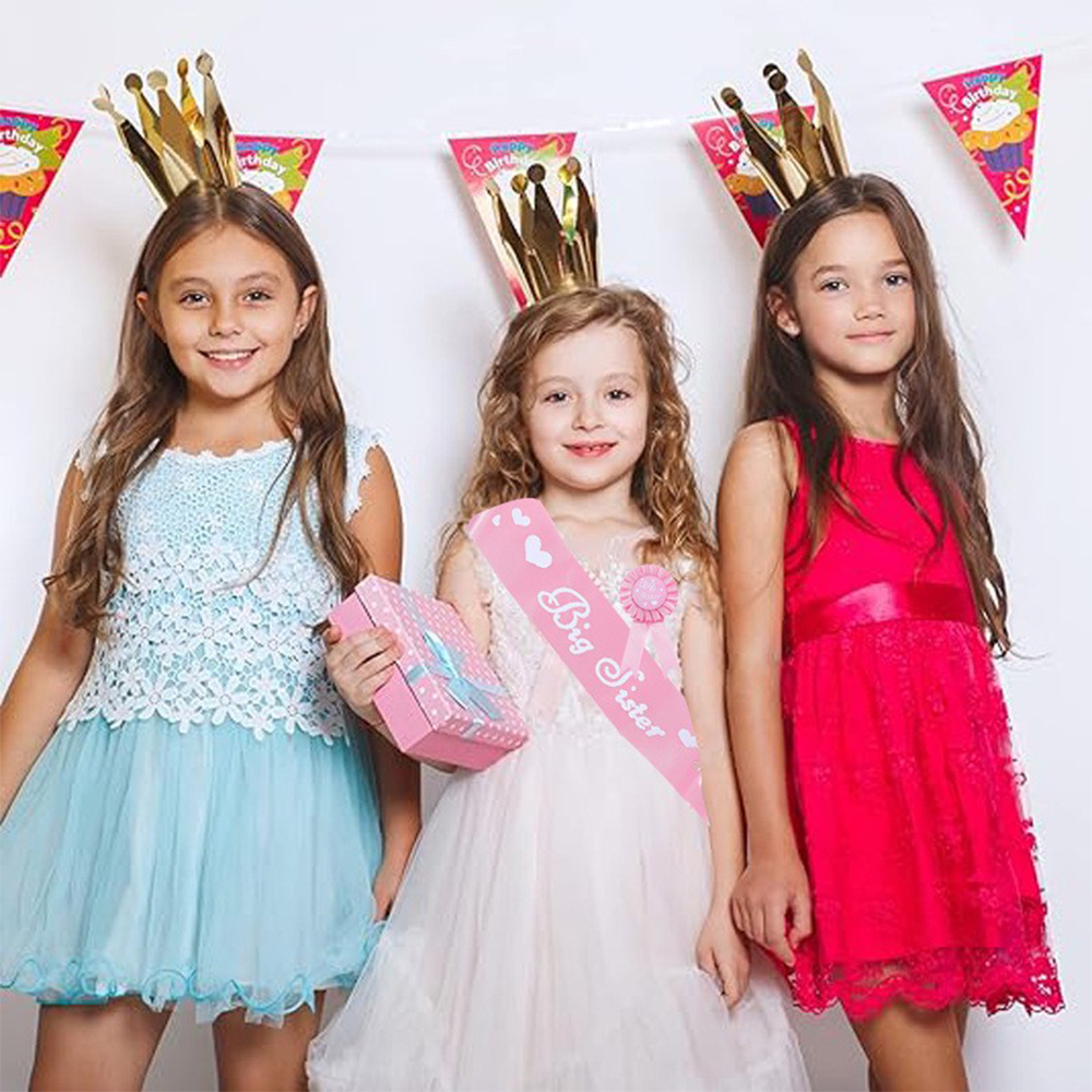 Pink Blue Baby Shower Glitter  – Birthday Sash Glitter recenzja i cena