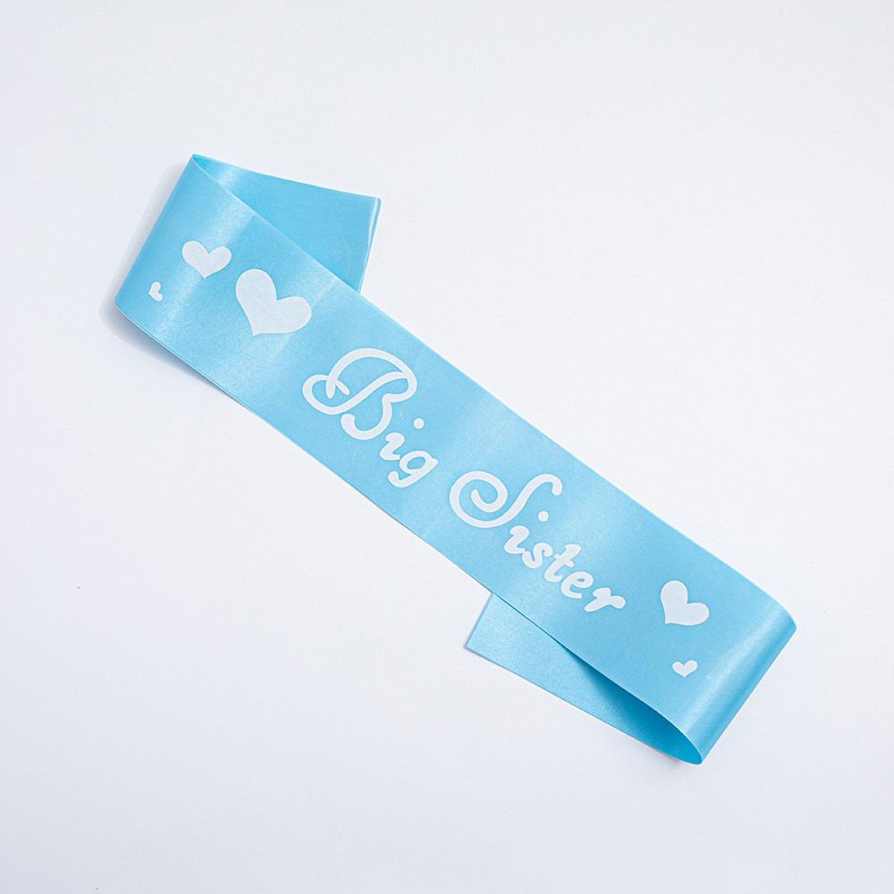 Pink Blue Baby Shower Glitter  – Birthday Sash Glitter recenzja i cena