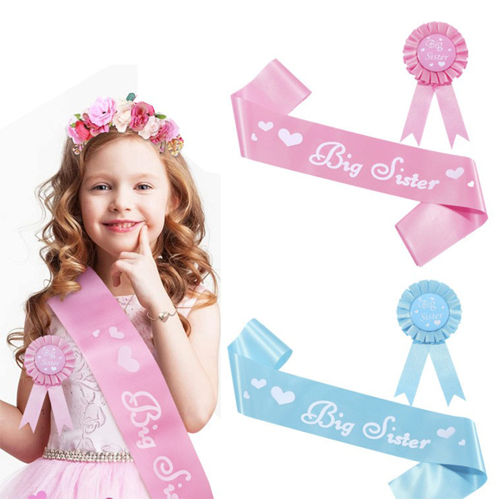 Pink Blue Baby Shower Glitter  – Birthday Sash Glitter recenzja i cena