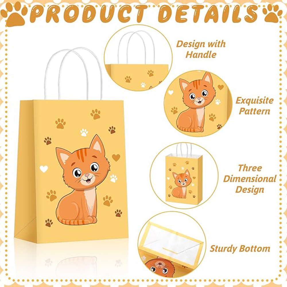 6-48Pcs Colorful Cartoon Cat P – Event Party Shop recenzja i cena