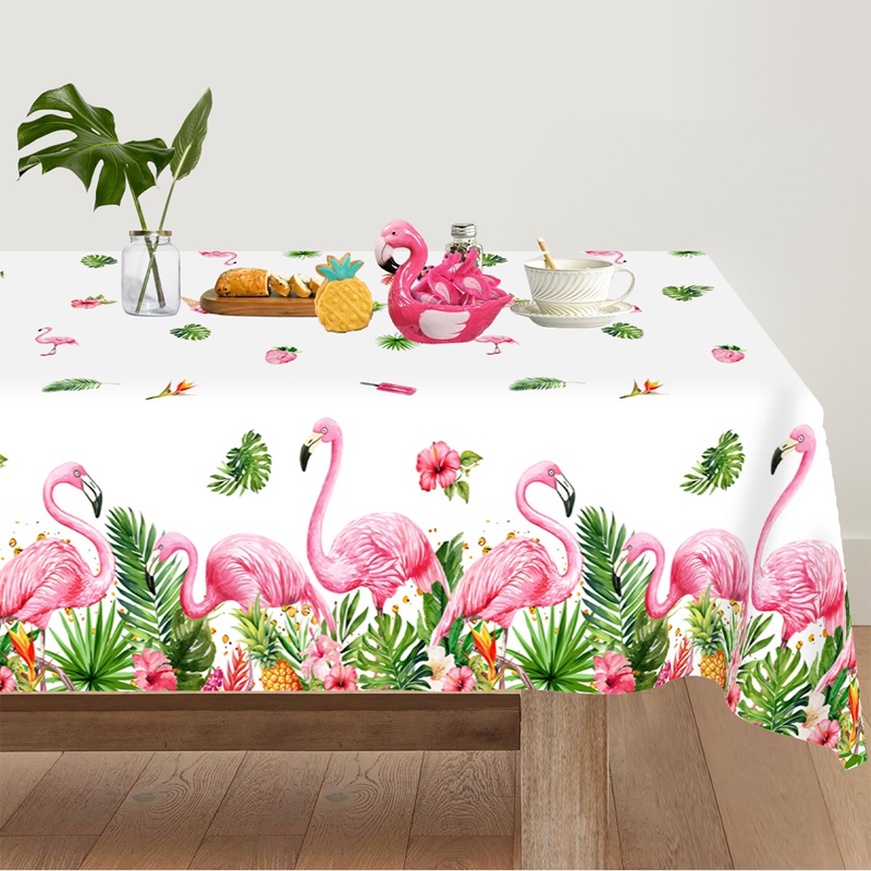 Hawaiian Party Decoration Palm – Table Cloth Disposable recenzja i cena