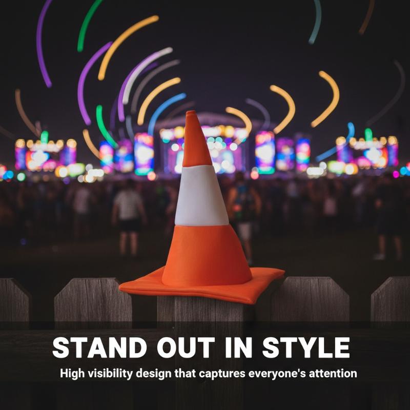 1 PCS Traffic Cone Hat Hallowe – Party Hat Cone recenzja i cena