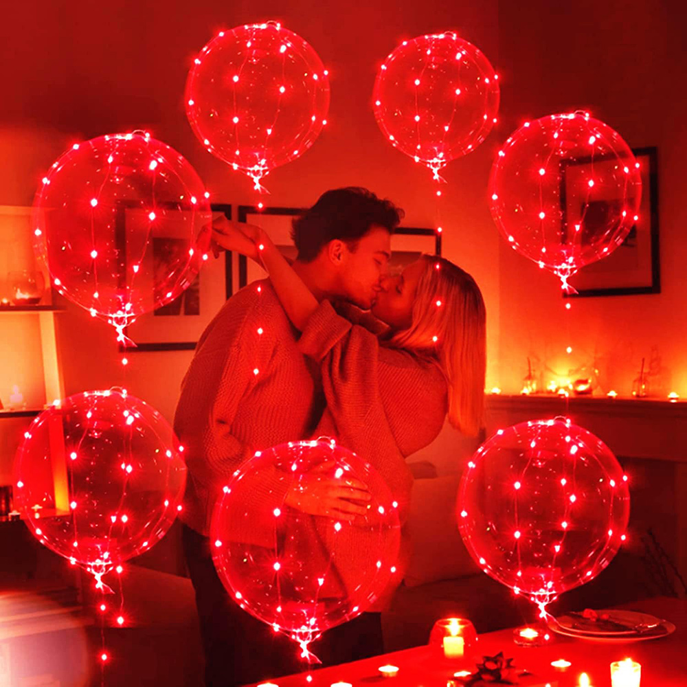 3 set Red Light Up Led Clear B – Led Balloon Light recenzja i cena